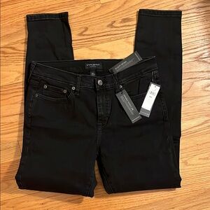 NWT Banana Republic Black Skinny Sculpt Jeans size 28/6